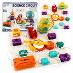 click4TOYS SCIENCE CIRCUIT elektronikos laboratorija, 46 detalės, 177+ eksperimentai