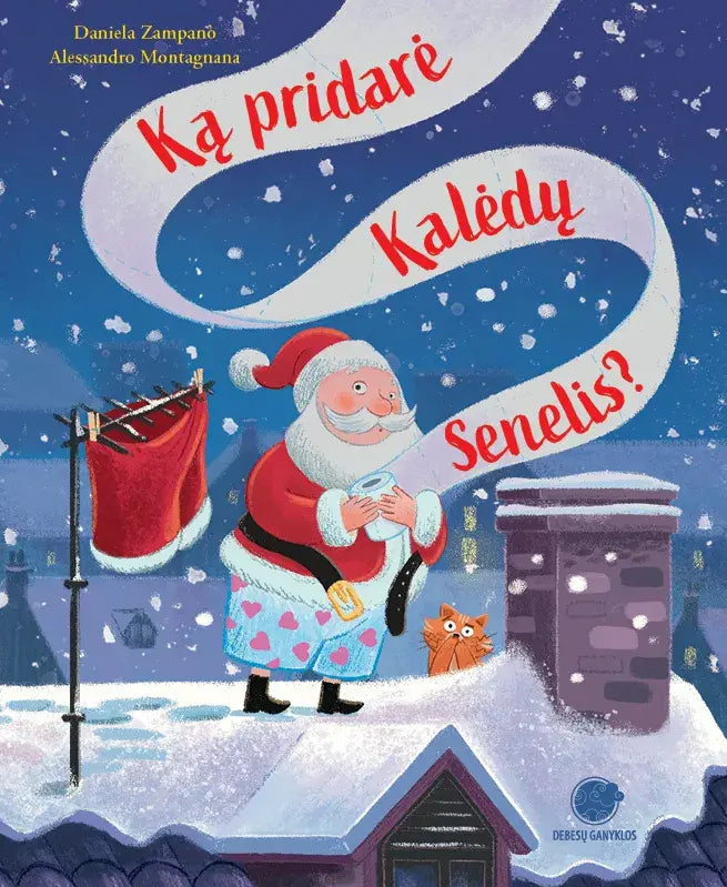Knyga „Ką pridarė Kalėdų senelis?“