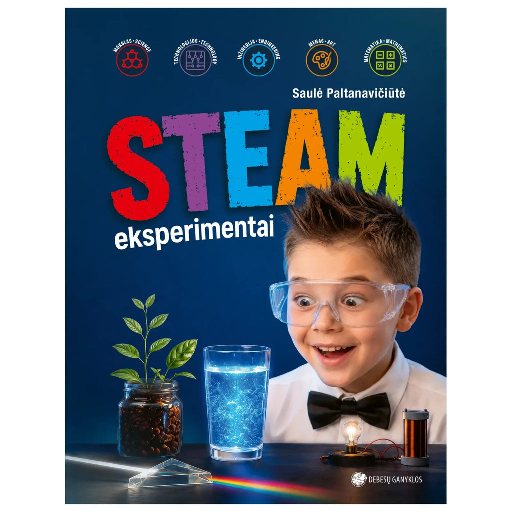 Knyga „STEAM eksperimentai“