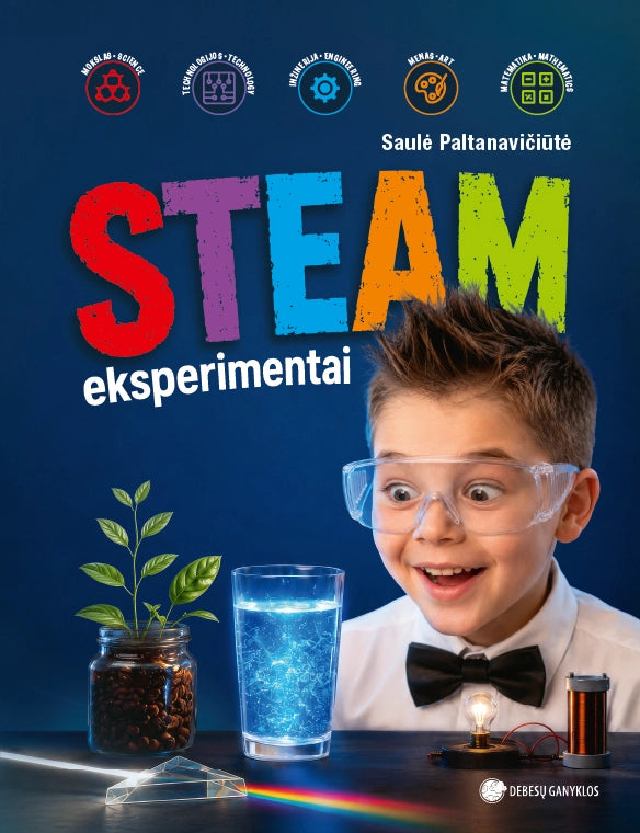 Knyga „STEAM eksperimentai“