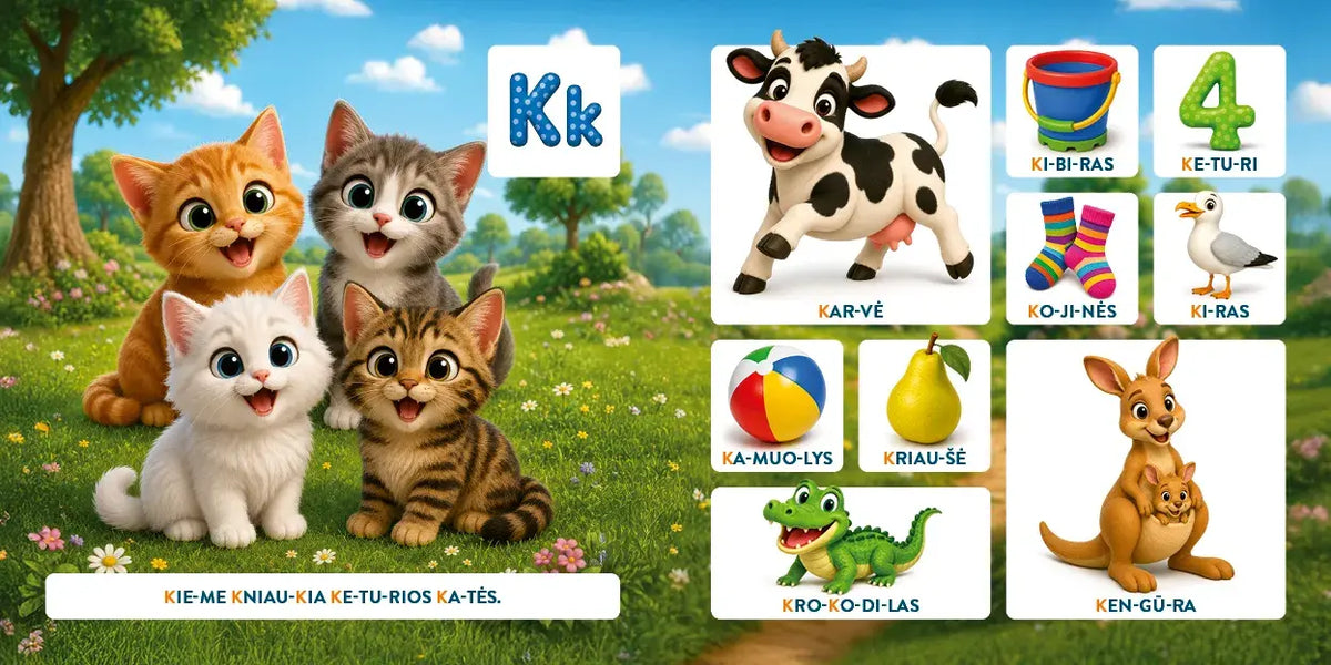 Knyga „Skiemenuota abėcėlė“