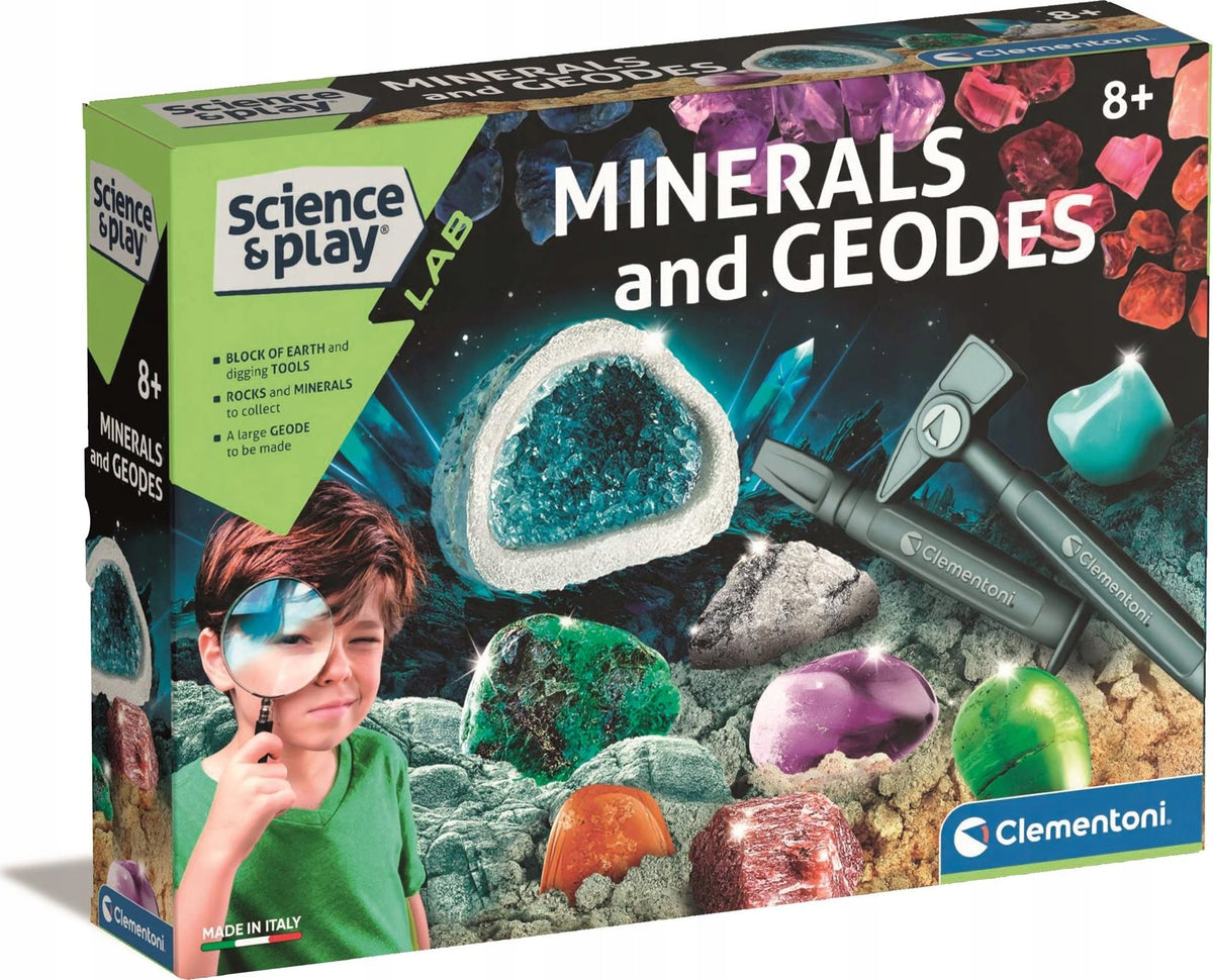 Clementoni Science&Play Lab mineralai ir geodės
