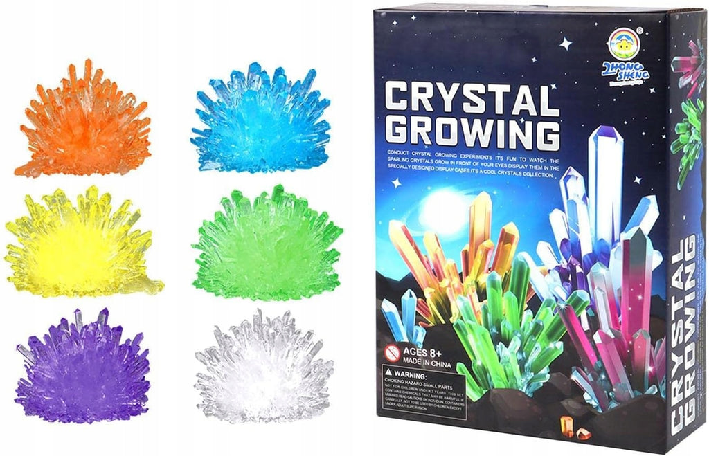 CRYSTAL GROWING jaunojo chemiko kristalų auginimo rinkinys