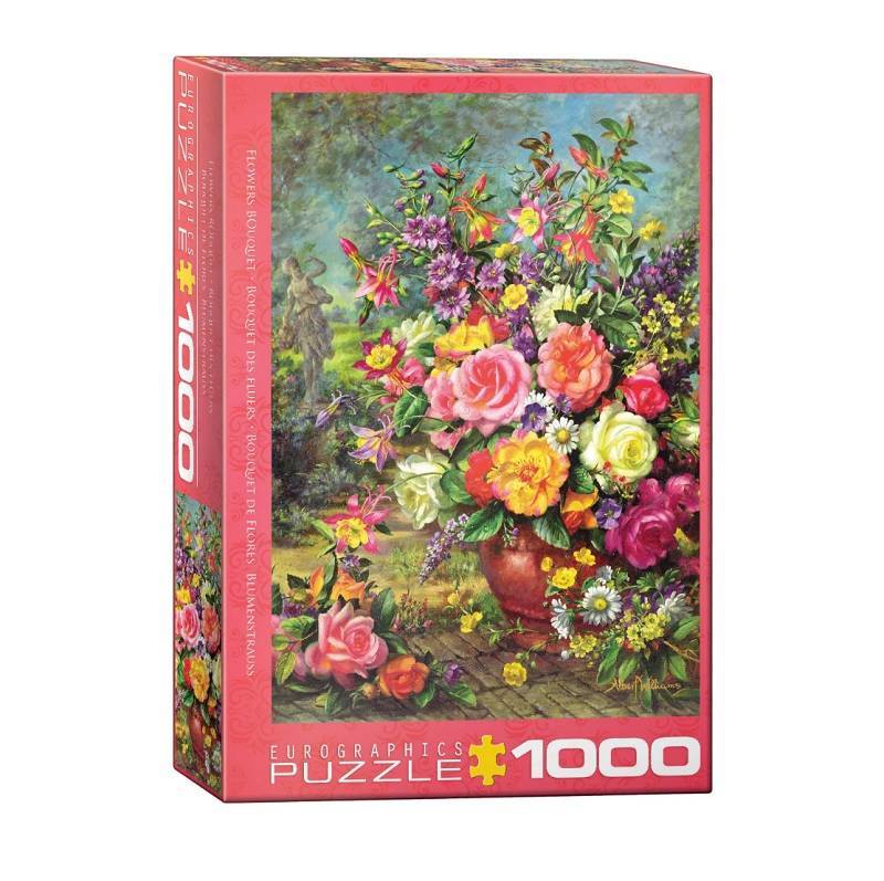 Dėlionė Gėlių puokštė 1000