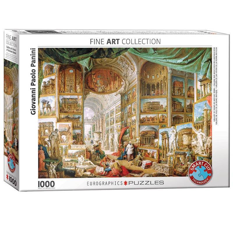Dėlionė Romos galerija Antikinė Giovanni Panini 1000