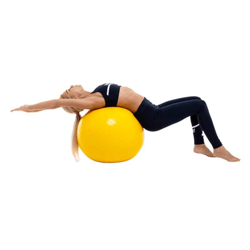 Gimnastikos kamuolys (fitneso, mankštos, sėdėjimo, treniruočių) 85cm skersmens