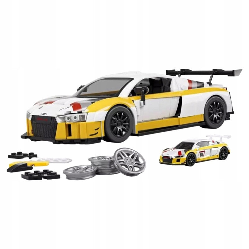 Mattel Brick Shop Hot Wheels Audi R8 LMS JFT18