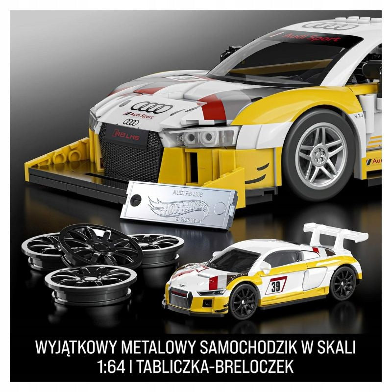 Mattel Brick Shop Hot Wheels Audi R8 LMS JFT18