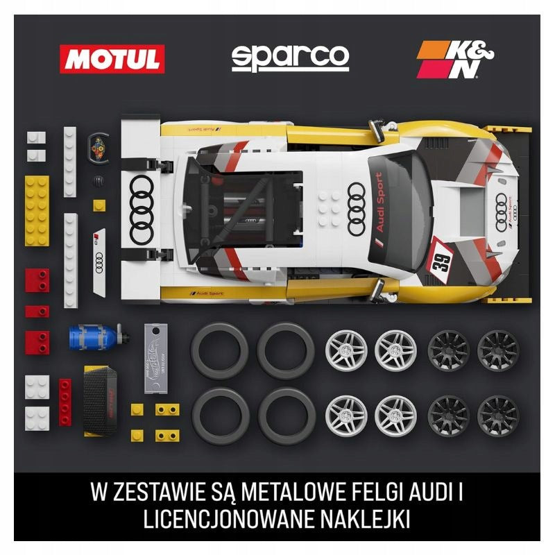 Mattel Brick Shop Hot Wheels Audi R8 LMS JFT18