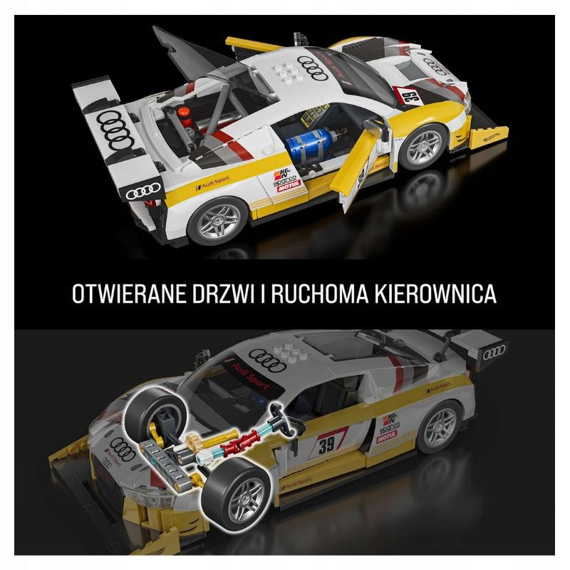 Mattel Brick Shop Hot Wheels Audi R8 LMS JFT18