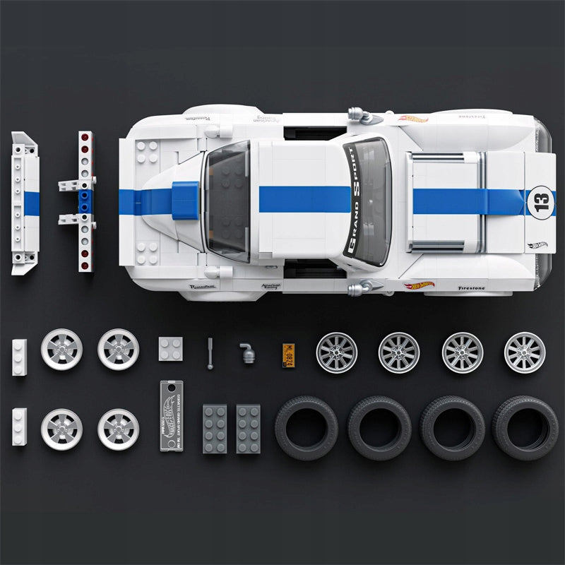Mattel Brick Shop Hot Wheels Corvette Grand Sport JGR31
