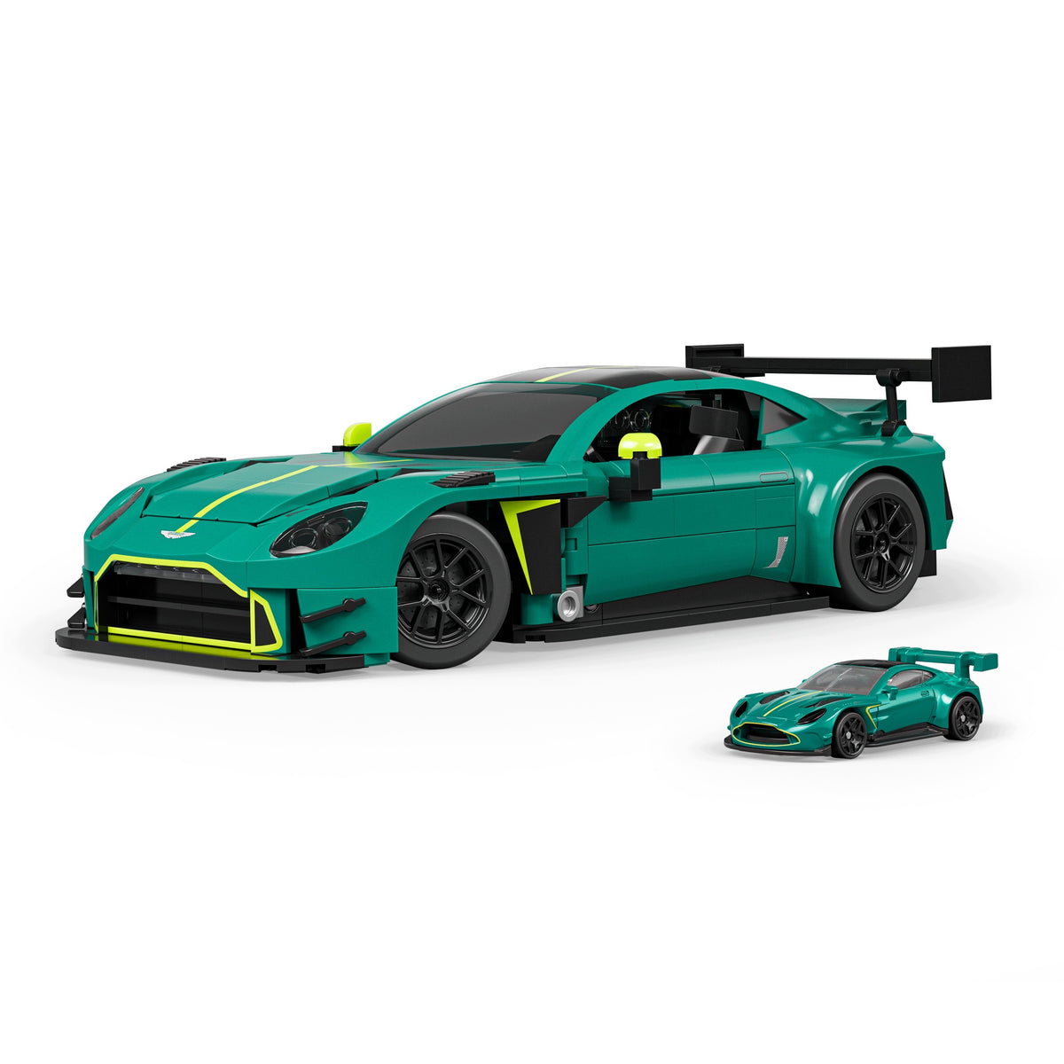 Mattel Brick Shop Hot Wheels Aston Martin Vantage GT3 JLF51