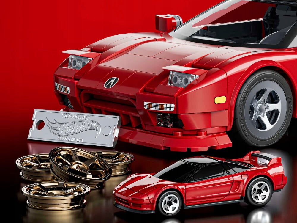 Mattel Brick Shop Hot Wheels Acura NSX JFT17