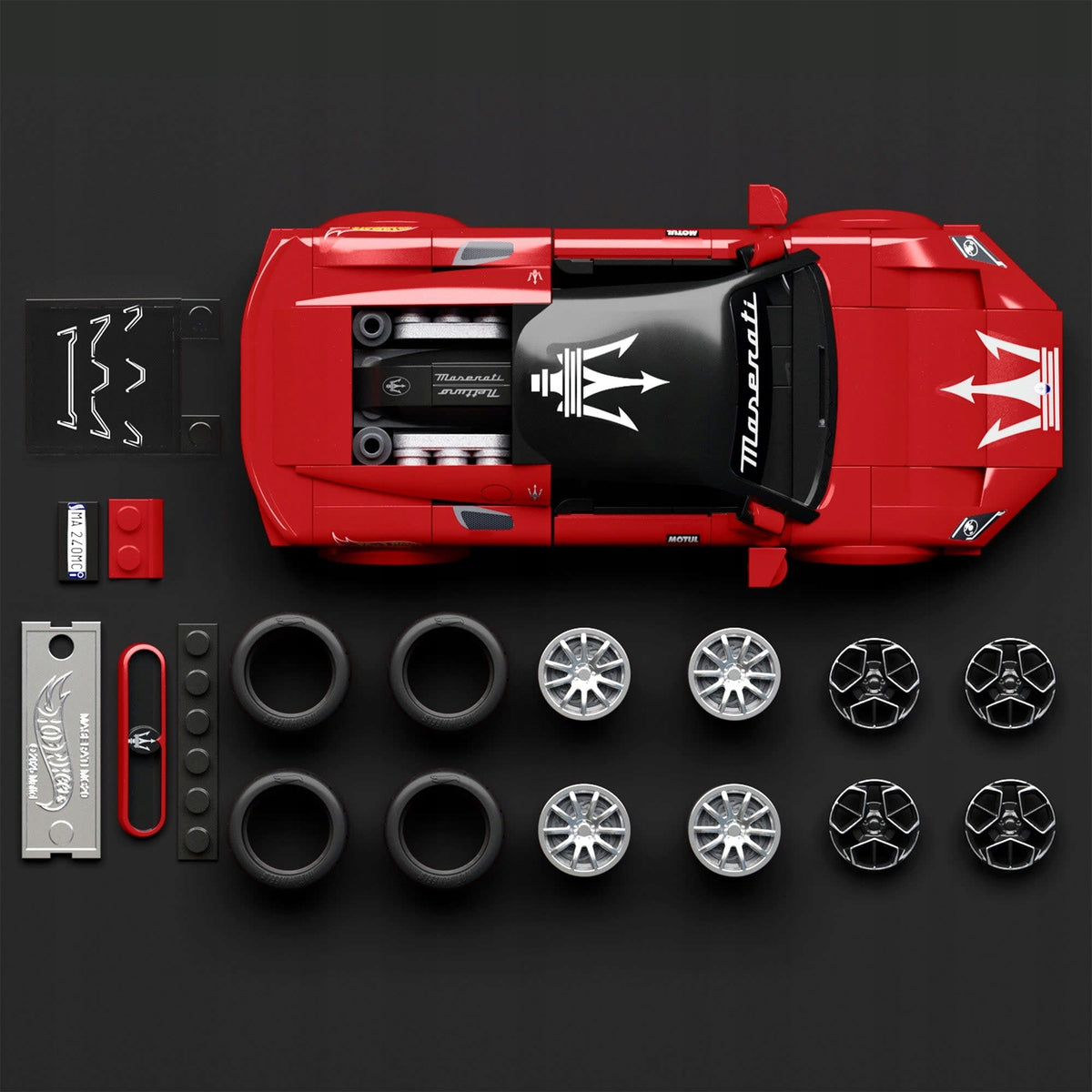 Mattel Brick Shop Hot Wheels Maserati MC20 JFR90