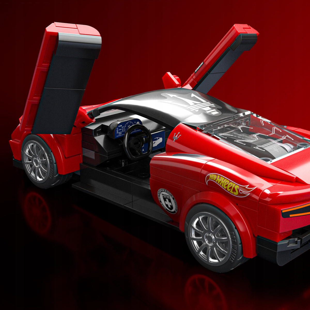 Mattel Brick Shop Hot Wheels Maserati MC20 JFR90