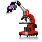 Mikroskopas BIOLUX SEL JUNIOR Student 40x-1600x Raudonas
