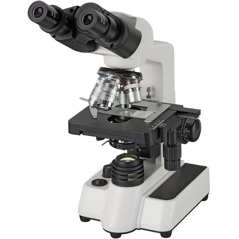 Mikroskopas Researcher Bino 40x-1000x su priedais