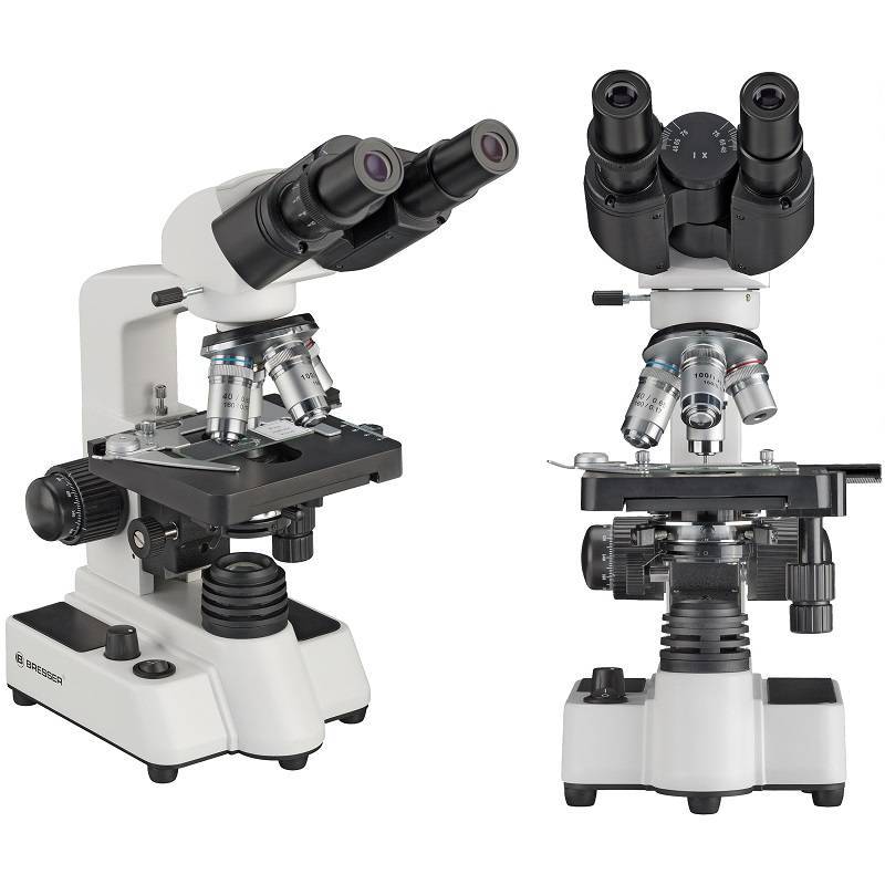 Mikroskopas Researcher Bino 40x-1000x su priedais