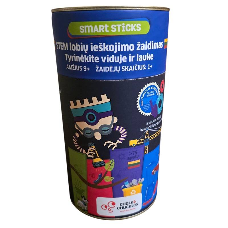 Stalo žaidimas STEM mokslo medžioklė lietuvių kalba 2-4 žaidėjai