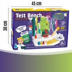 Test Bench didelis chemijos laboratorijos rinkinys, 30+ eksperimentų