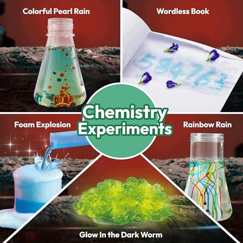 Klever Kits Amazing Science Kit mokslo rinkinys, 85+ eksperimentai