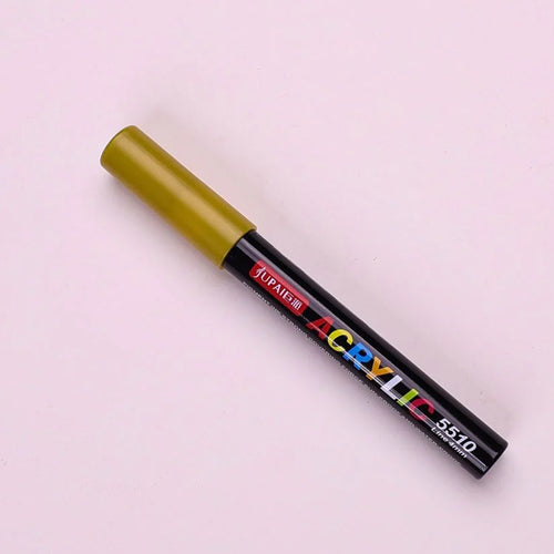 Akrilinis flomasteris „UPAI“ – auksinės spalvos, 4 mm, 15 cm