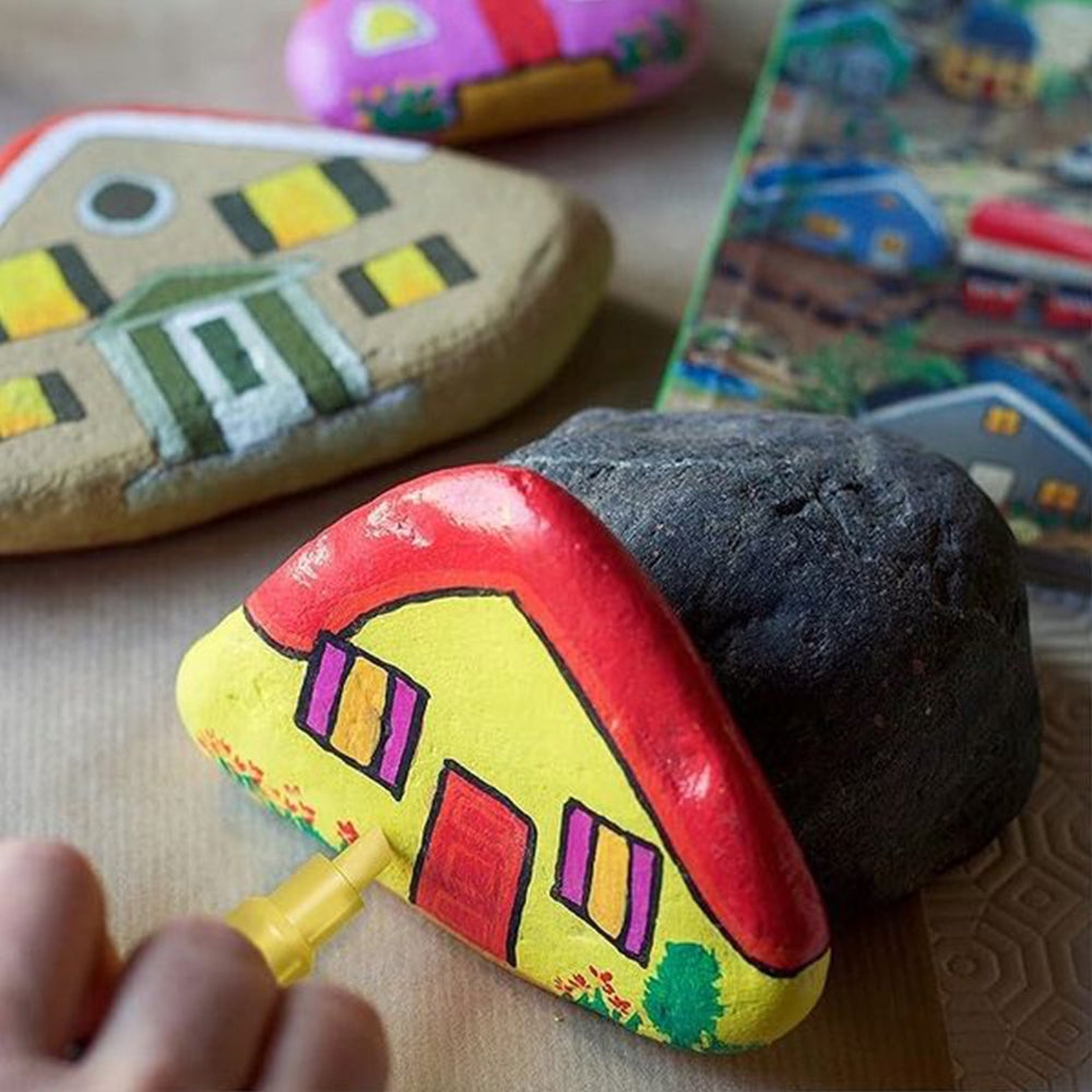 Akrilinis flomasteris „UPAI“ – pilkos spalvos, 4 mm, 15 cm