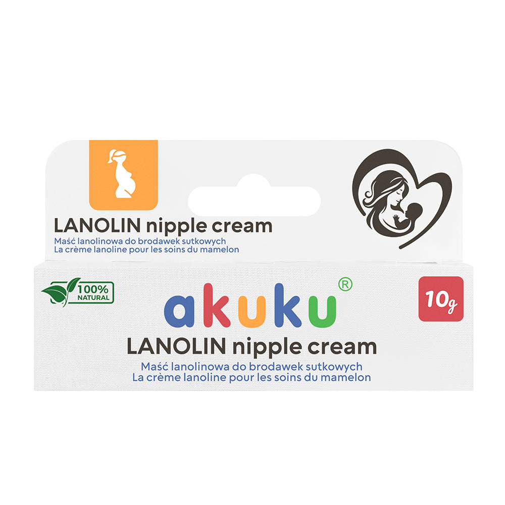 Akuku kremas speneliams su lanolinu 10 ml A0713