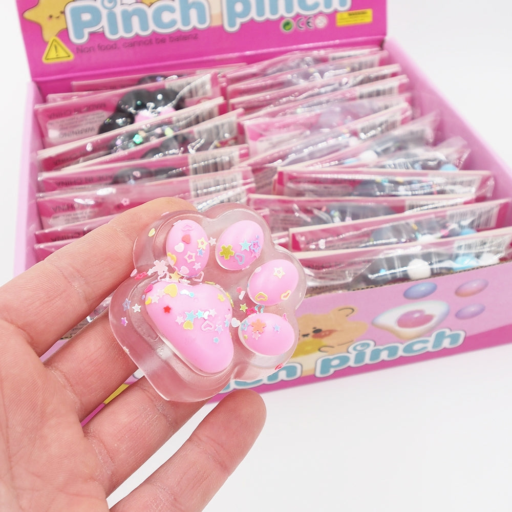 Antistresinis žaislas minkoma pėdutė