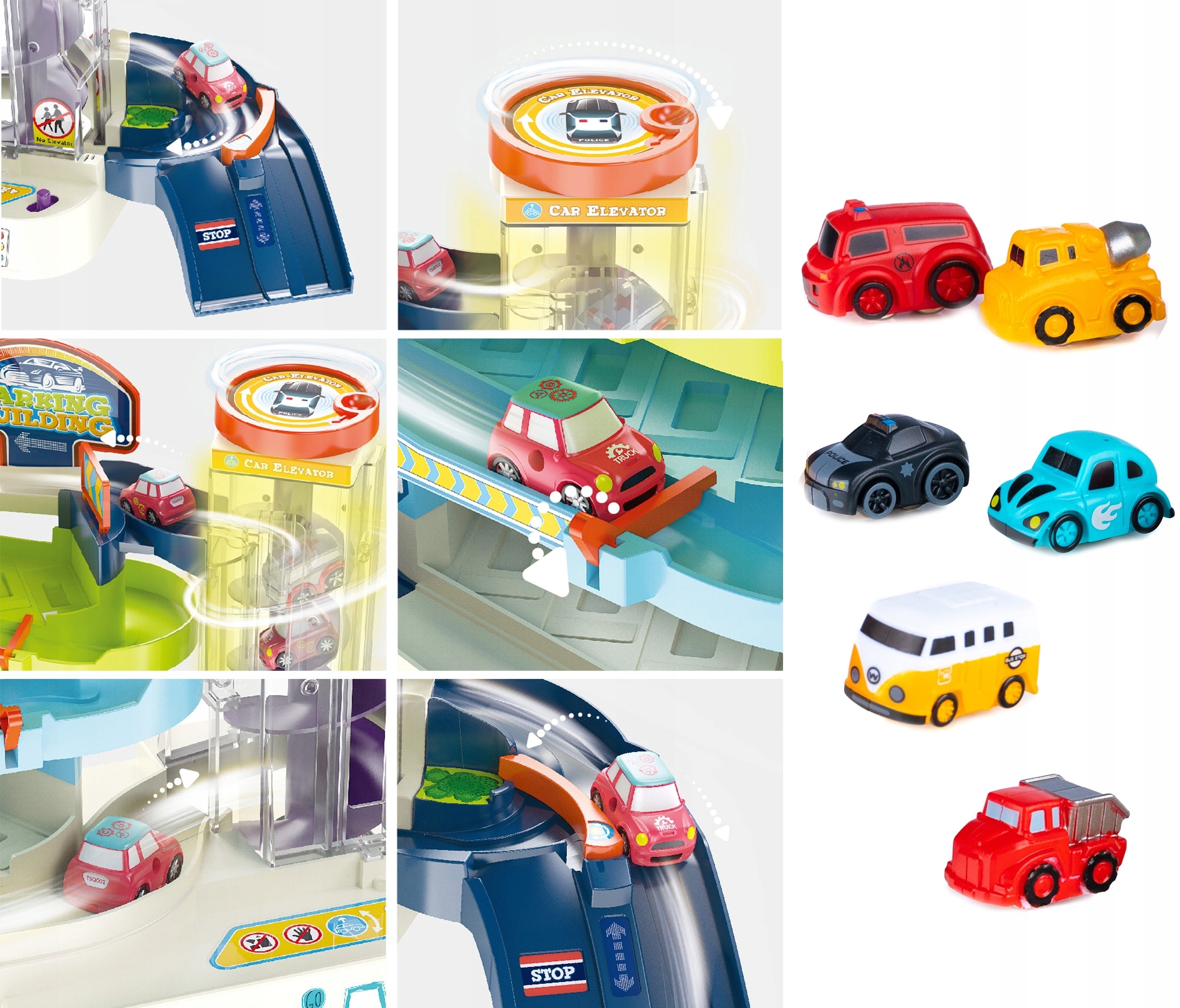 Automobilių stovėjimo aikštelė su liftu