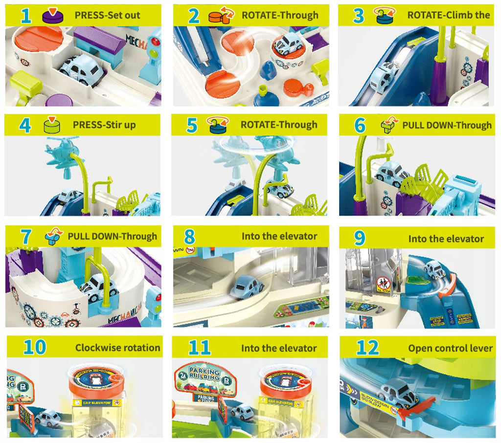 Automobilių stovėjimo aikštelė su liftu