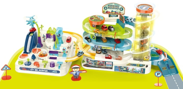 Automobilių stovėjimo aikštelė su liftu