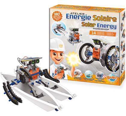 Konstruktorius Saulės energijos robotas 14in1