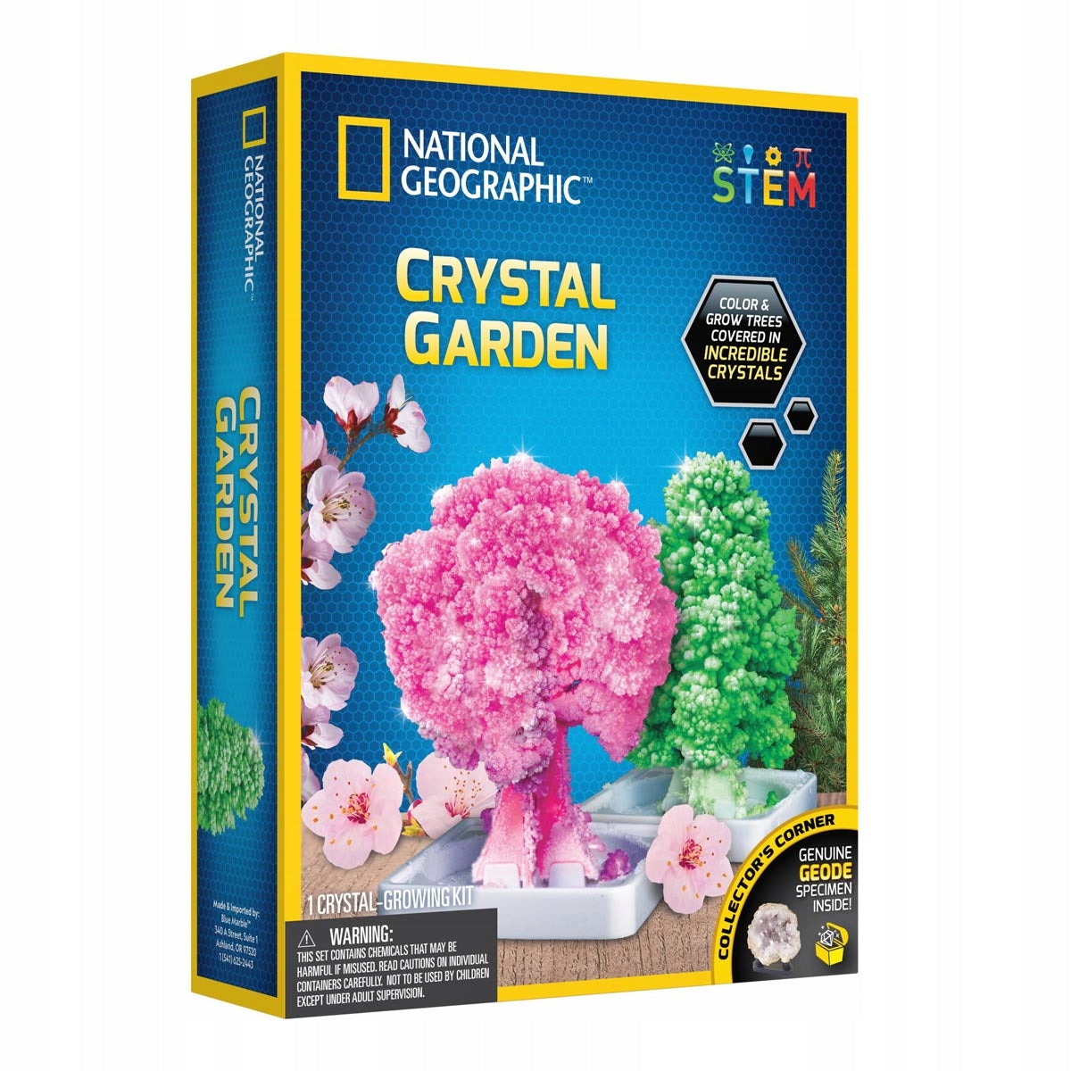 National Geographic Crystal Garden kristalų sodas, 2 medeliai