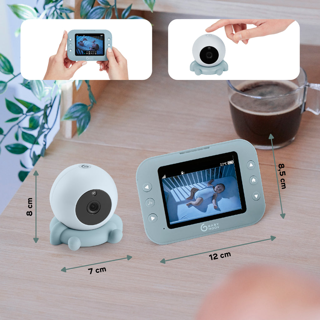 Babymoov mobili video auklė kūdikiui 3,5’’ YOO Roll A014431