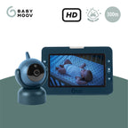 Babymoov mobili video auklė kūdikiui sukasi pasikreipia 5’’ YOO MASTER + HD A014435