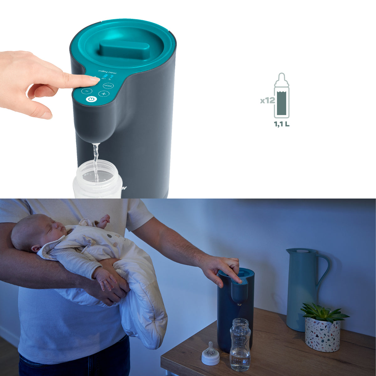 Babymoov momentinis vandens šildytuvas Milky Now A002301