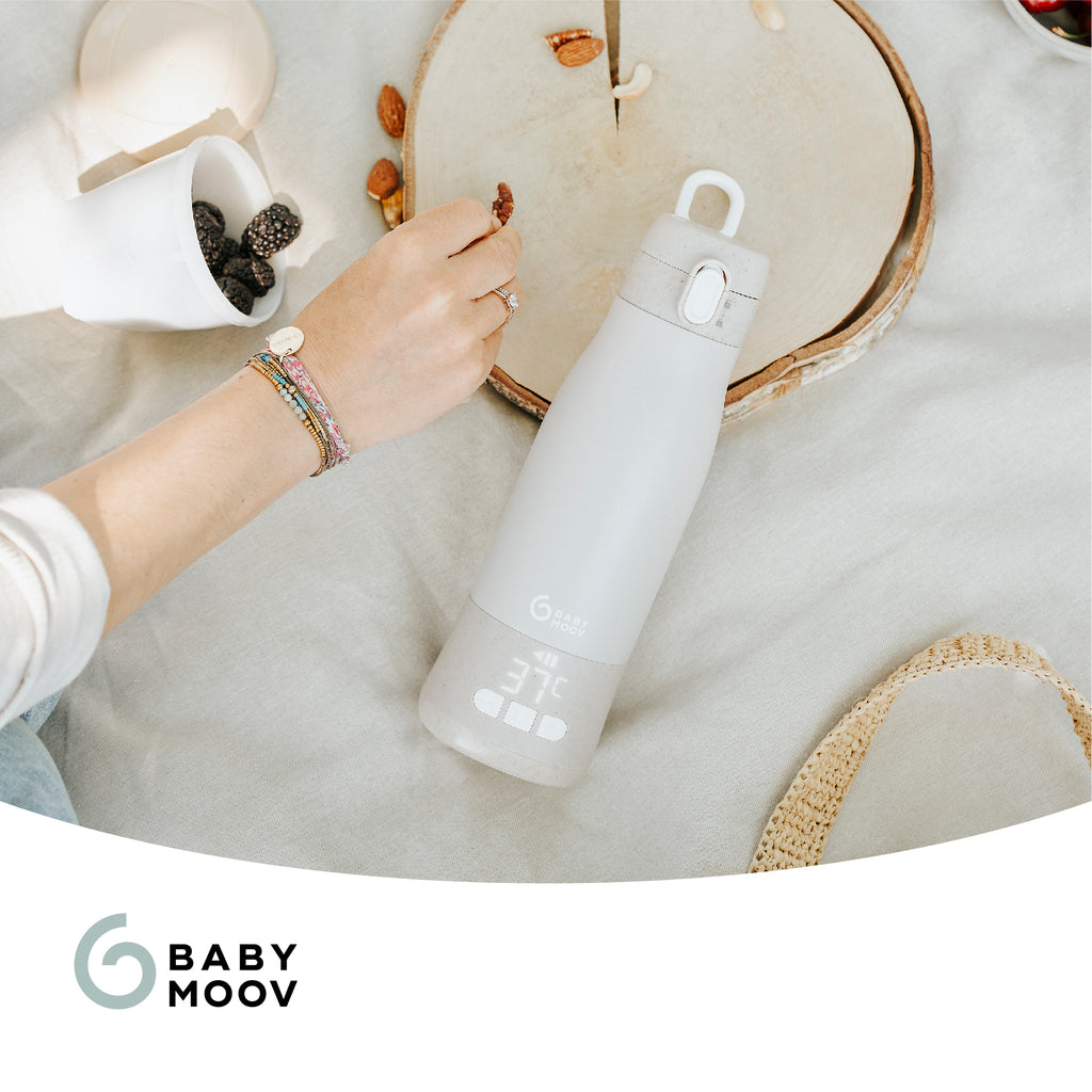 Babymoov šildytuvas kelioninis Moov & Feed kreminis A002103