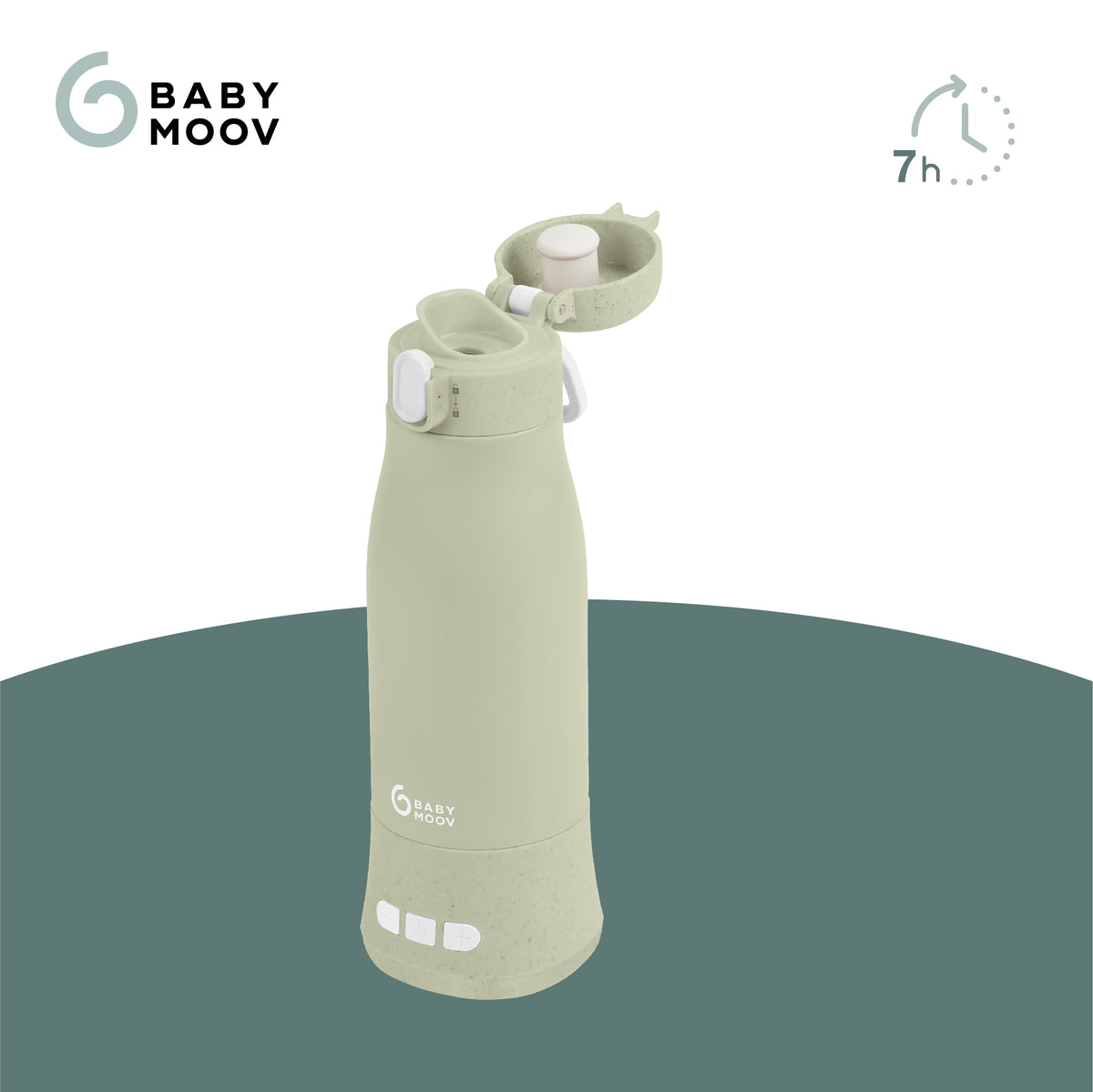 Babymoov šildytuvas kelioninis Moov & Feed žalias A002104