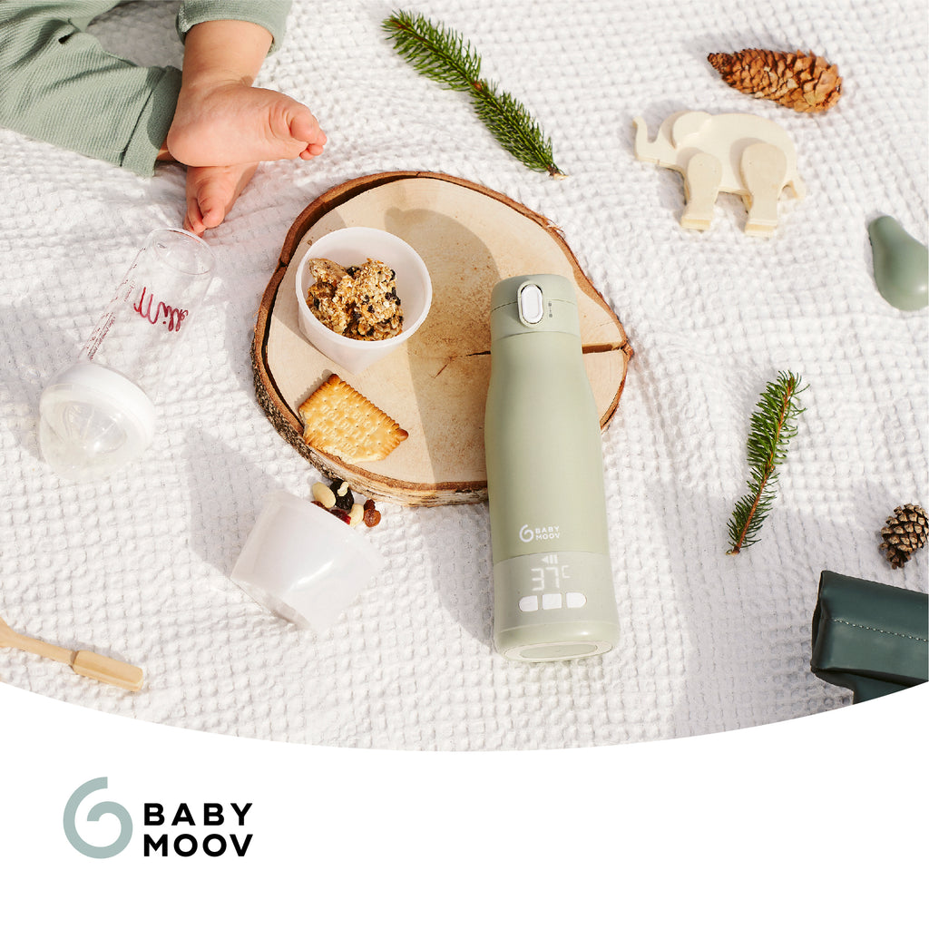 Babymoov šildytuvas kelioninis Moov & Feed žalias A002104