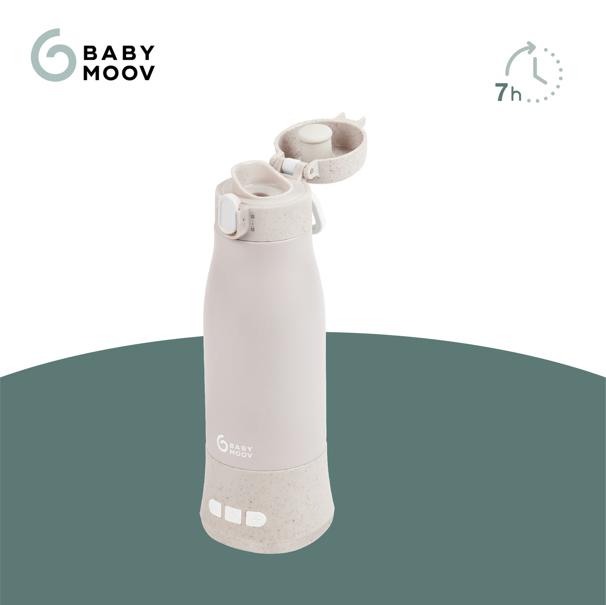 Babymoov šildytuvas kelioninis Moov & Feed kreminis A002103