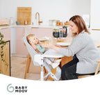 Babymoov trintuvas garintuvas Nutribaby + 6/1 pilkas A001124