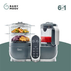 Babymoov trintuvas garintuvas Nutribaby + 6/1 pilkas A001124