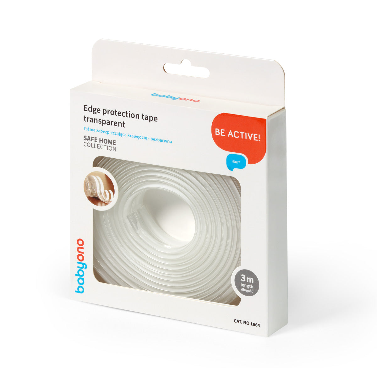 Babyono apsauga juostas kampams 3m permatoma 1664