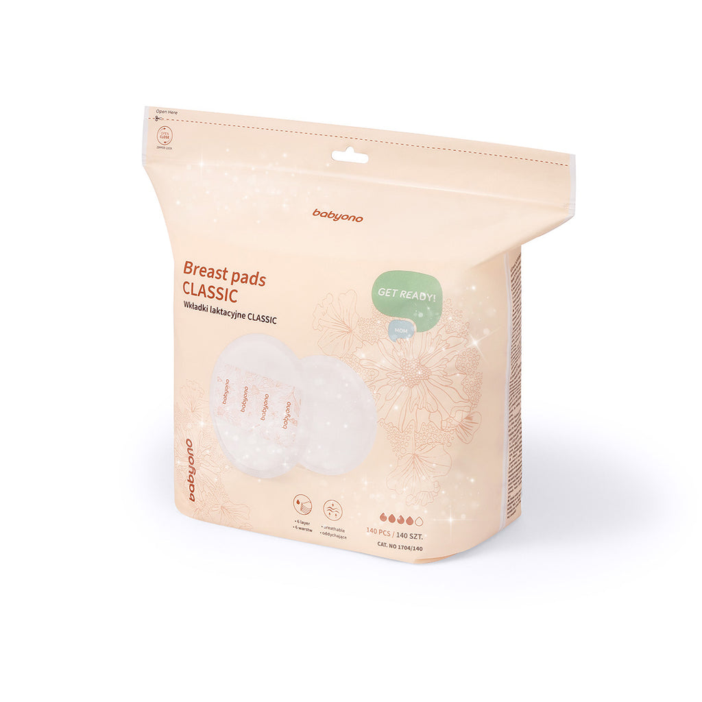Babyono įdėklai į liemenėlę CLASSIC 140vnt 1704/140