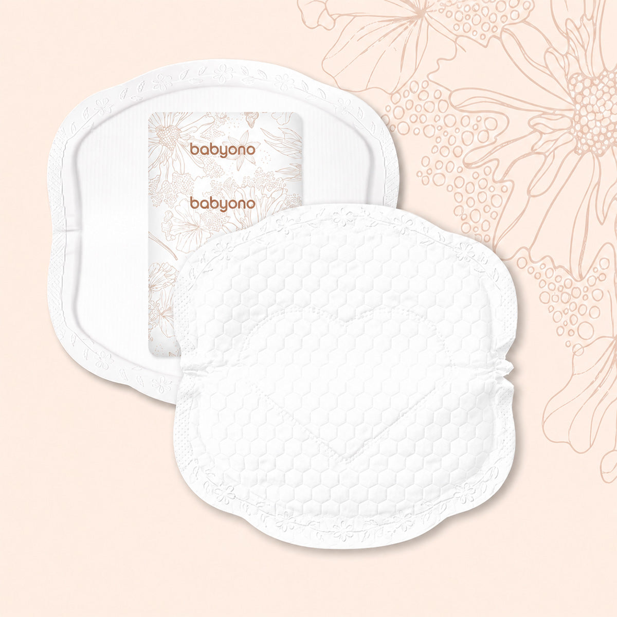 Babyono įdėklai į liemenėlę NIGHT&DAY 3D 40vnt 1703