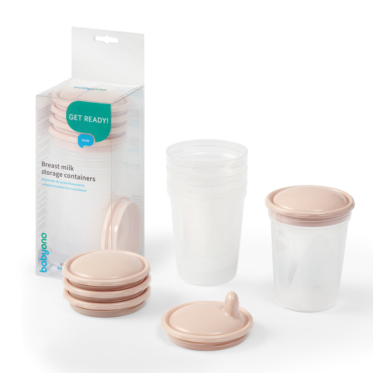 Babyono indeliai mamos pienui sultims maistui 4vnt 200 ml kreminis 1028/01