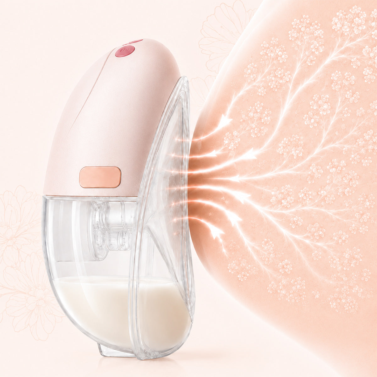 Babyono pientraukis elektrinis laisvų rankų dvigubas App VENUS DUO 1702