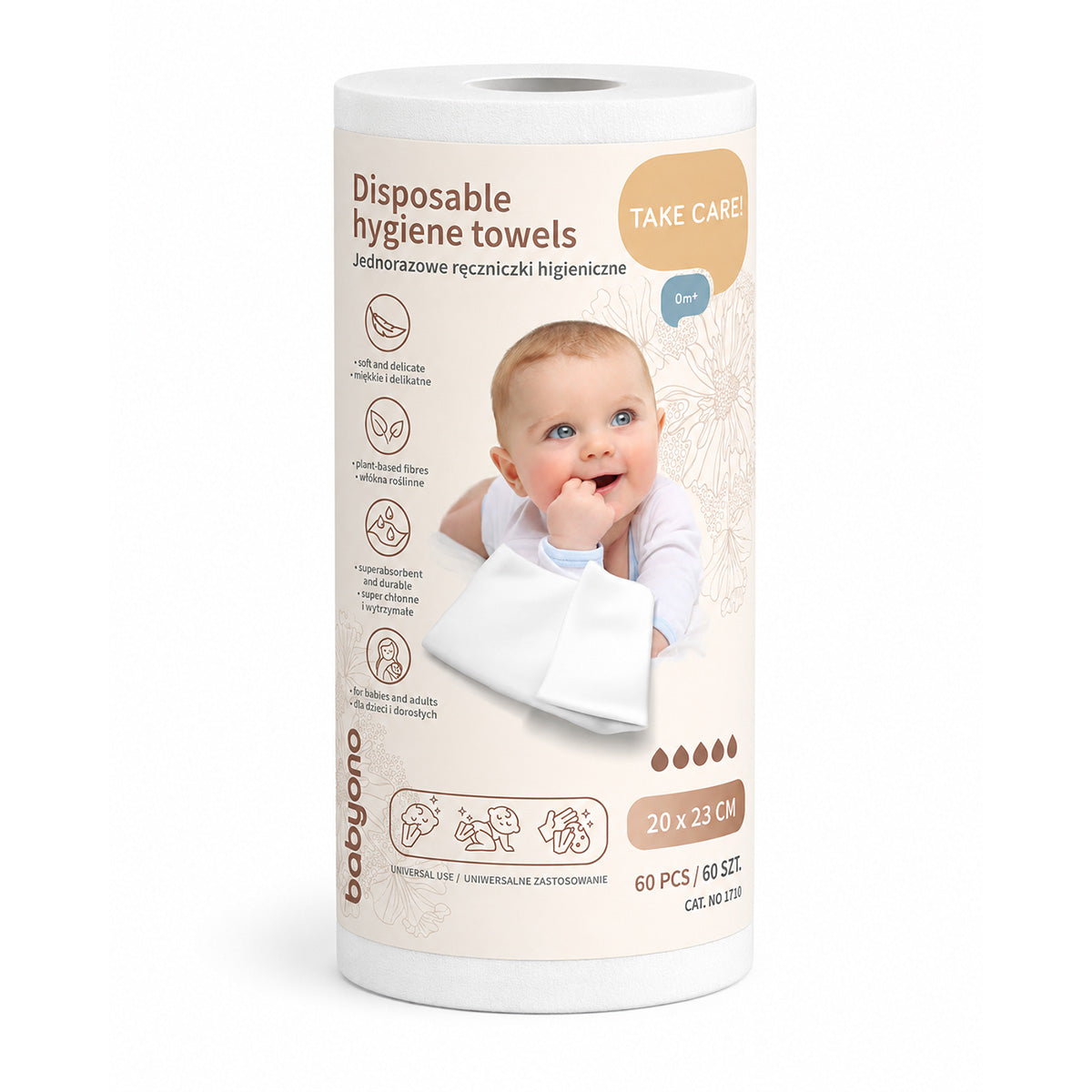Babyono rankšluostis medvilninis ritinėlis 20x23 1710