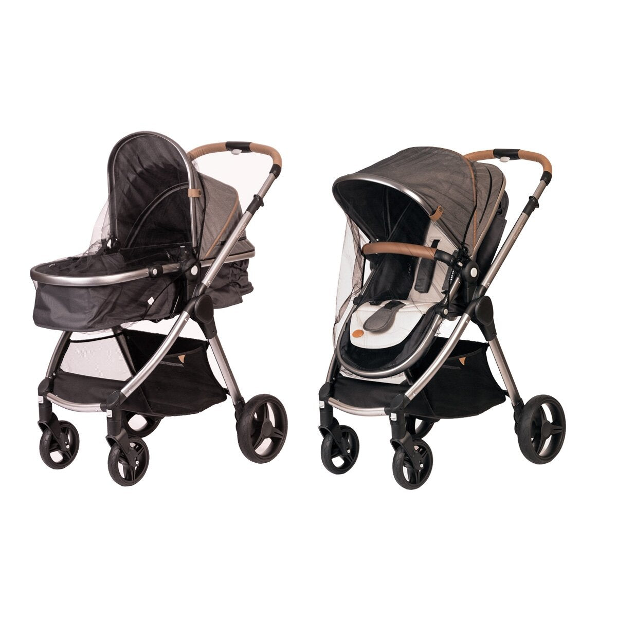 Babyono universalus tinkelis nuo uodų juodas 072/01